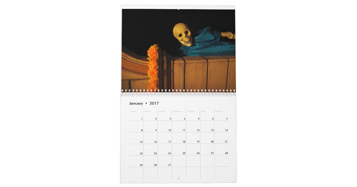 Day of the Dead Calendar Zazzle