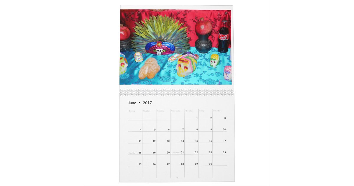 Day of the Dead Calendar Zazzle