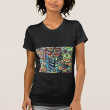 Day Of The Dead Cat Serenade Tshirt