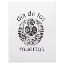 day of the dead custom letterhead