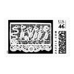 Day of the Dead - Dancing Skeleton Animals postage