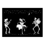 Day of the Dead Dancing Skeletons Poster Day of the Dead Dancing Skeletons Poster