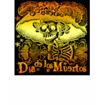Day of the Dead / Dia de los Muertos Catrina desig Tee Shirt