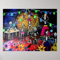 DAY OF THE DEAD FIESTA POSTERS