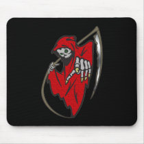 Day of the Dead Grim Reaper mousepads