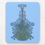 Day of the Dead Guitar Mousepad