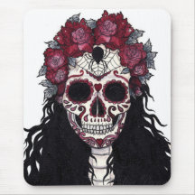 Day of the dead halloween Mousepad