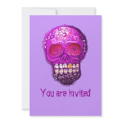 Day of The Dead invitations