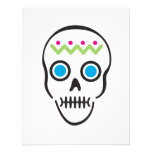 Day of the Dead Invitation - Sugar Skull 3 invitations