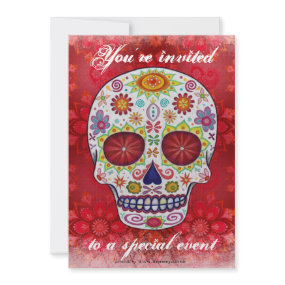 Day of the Dead Invitations invitation