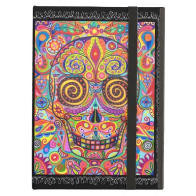 Day of the Dead iPad Case with Kickstand