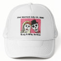 Day of the Dead - Just Married cap hats