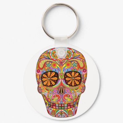 Day of the Dead Keychains by thaneeyamcardle
