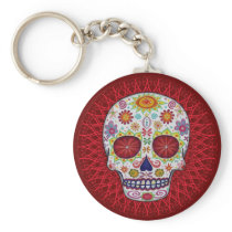 Day of the Dead keychain