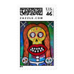 DAY OF THE DEAD KISS STAMP
