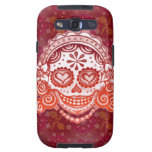 Day of the Dead Lady Skull Samsung Galaxy S3 Case