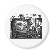 Day of the Dead, Mexico. Circa 1949 Fridge Magnet