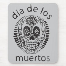 day of the dead mouse pad
