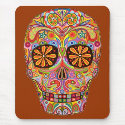 Day of the Dead Mouse Pads by day of the dead mexico images. Day of the Dead Mouse Pads by