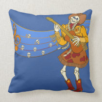 Day of the Dead Pillow. Rock On! pillows