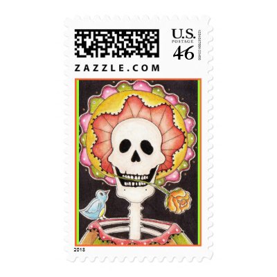 Day of the Dead Postage