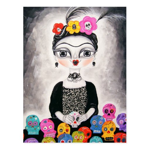 Day of the dead Postcard