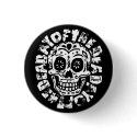 Day Of The Dead Skull 1 buttons by kp13art Day Of The Dead Skull 1 buttons