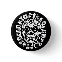 Day Of The Dead Skull 1 buttons