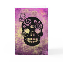 Day of the Dead Skull Greeting Cards