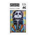 Day of the Dead Stamp by artbymar Day of the Dead Stamp