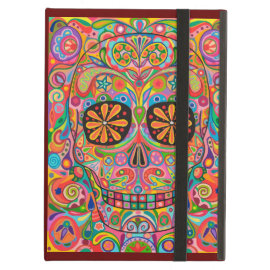 Day of the Dead Sugar Skull iPad Case with Stand