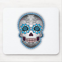 Day Of The Dead Sugar Skull Mouse Pad