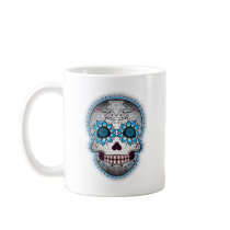 Day Of The Dead Sugar Skull Mug