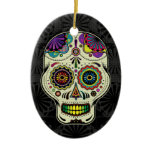 Day of the Dead Sugar Skull ornament