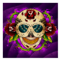 Day Of The Dead Sugar Skull posters by JinxProof Day Of The Dead Sugar Skull posters