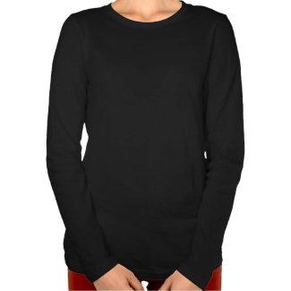 Day of the Dead Sugar Skull - Red & Black Fractal T Shirts