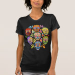 day of the dead sugar skull shirt r56924ac731884baf971968b02f461c5c 8naxt 150 Mexican Heritage