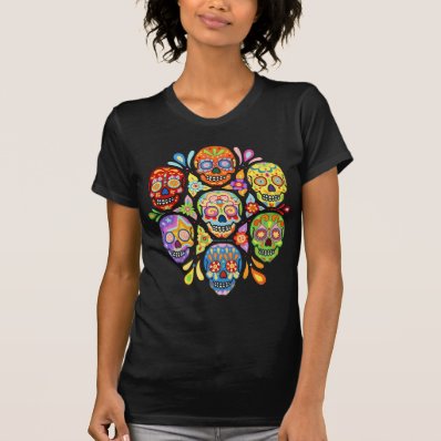 Day of the Dead Sugar Skull Shirt