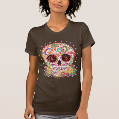 Day of the Dead Sugar Skull Shirt