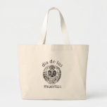 day of the dead tote bag