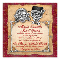 Day of the Dead Wedding Invitations