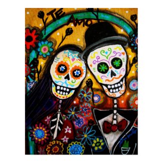 DAY OF THE DEAD WEDDING print
