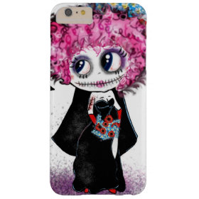 Day of the Dead, Zombie Bride Barely There iPhone 6 Plus Case