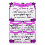 Day of Your Birth - Happy 21st Birthday stationery