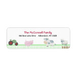 DAY ON THE FARM PRINTABLE ADDRESS LABELS