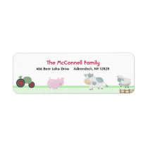 DAY ON THE FARM PRINTABLE ADDRESS LABELS