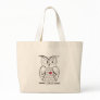 Day Thirty seven - hoo - Who? Canvas Bags