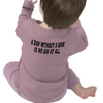 Day Without a Book 2-Sided Infant Longsleeve T Shirts