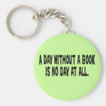 Day Without a Book Keychain