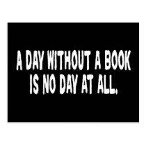 Day Without a Book Postcard